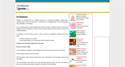 Desktop Screenshot of invitations.dgreetings.com
