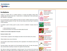Tablet Screenshot of invitations.dgreetings.com
